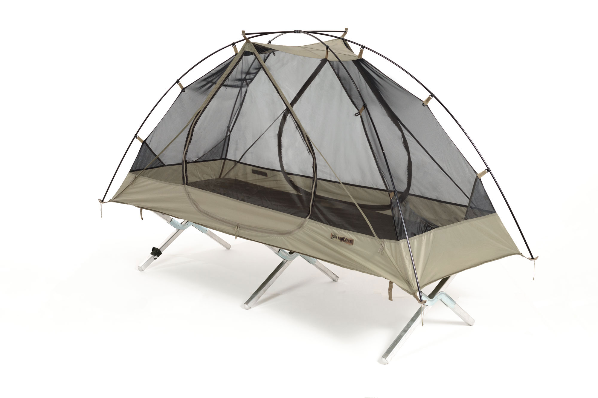 Military Issued Litefighter Full Spectrum 1-Man Combat Shelter Tent Coyote Tan 