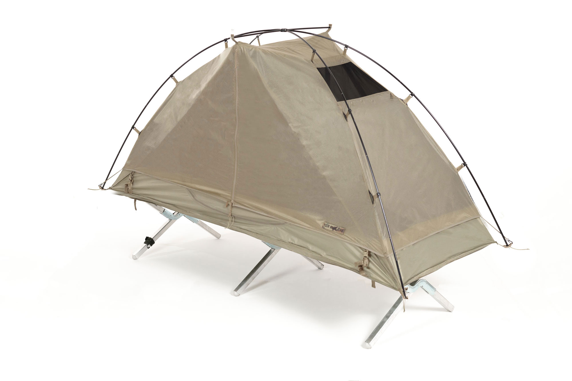 New TAN Litefighter 1 Individual Shelter Tent Mint Condition. 
